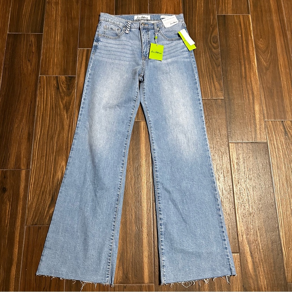 Sam Edelman 27‎ Flare Trouser Jeans Light Wash Lagoon